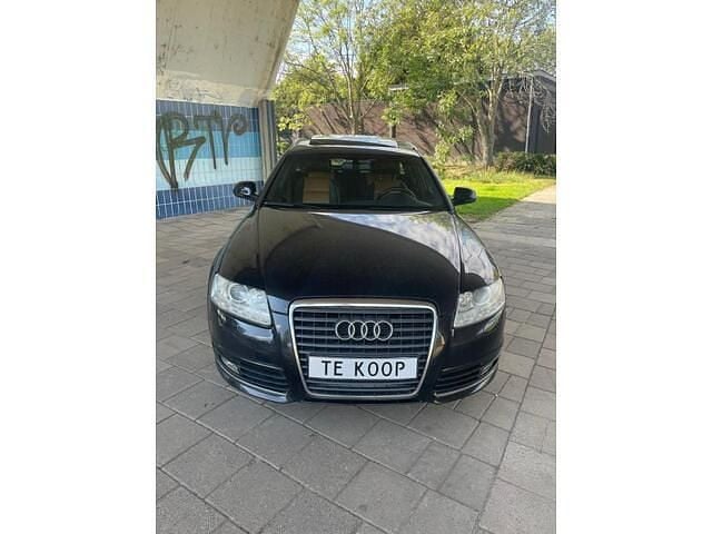 Zwart Gebruikt 2009 Audi A6 Proline Stationwagen | € 5.999 (Iets duurder) - Afbeelding 1/4