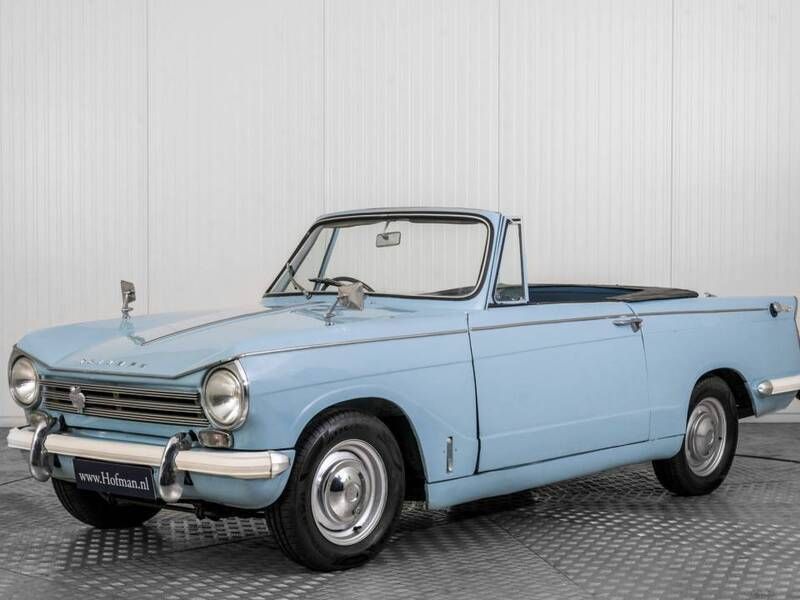 Blauw Gebruikt 1968 Triumph Herald Cabriolet | € 10.900 - Afbeelding 1/4