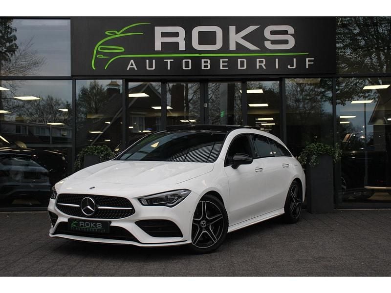 Wit Gebruikt 2019 Mercedes CLA250 Premium Plus Sedan | € 30.950 (Goede deal) - Afbeelding 1/4