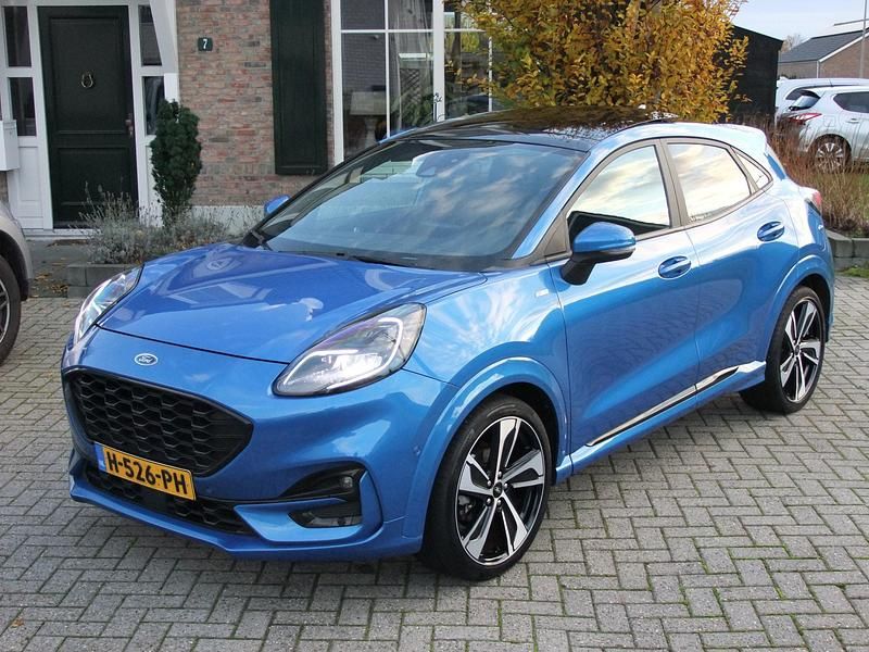Blauw Gebruikt 2020 Ford Puma ST-Line X SUV | € 15.990 (Goede deal) - Afbeelding 1/4