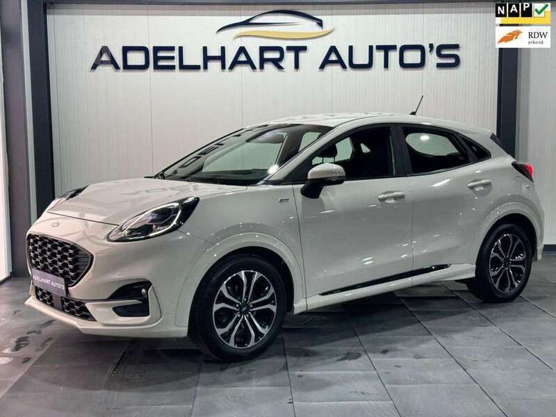Wit Gebruikt 2020 Ford Puma ST-Line SUV | € 17.950 (Eerlijke prijs) - Afbeelding 1/4