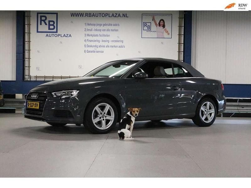 Grijs Occasion 2017 Audi A3 Cabriolet S-Line Cabriolet | € 16.950 (Super prijs) - Afbeelding 1/3