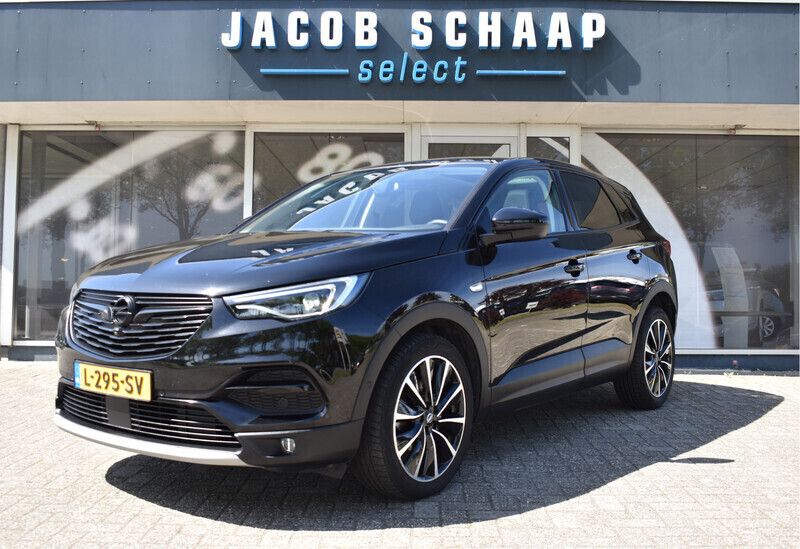 Zwart Gebruikt 2021 Opel Grandland X Ultimate SUV | € 20.900 (Goede deal) - Afbeelding 1/4