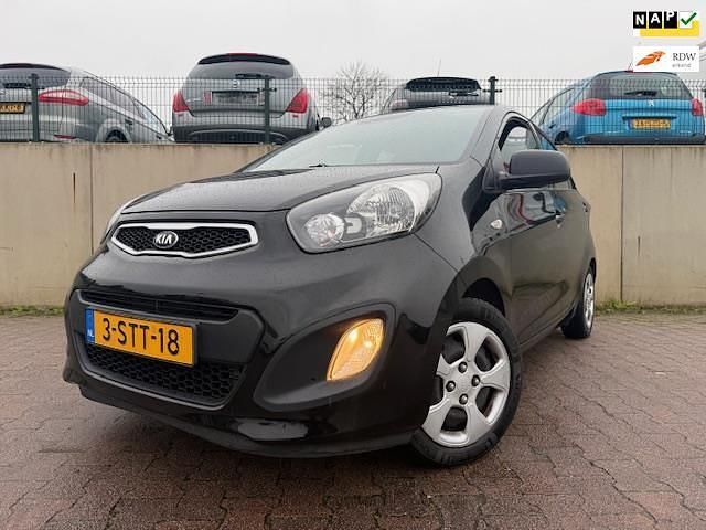 Zwart Gebruikt 2013 Kia Picanto Hatchback | € 3.999 (Goede deal) - Afbeelding 1/4