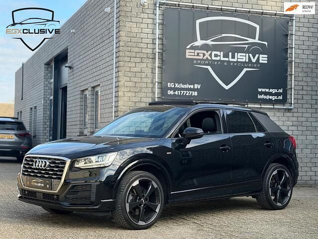 Zwart Gebruikt 2017 Audi Q2 S-Line SUV | € 21.500 (Iets duurder) - Afbeelding 1/4