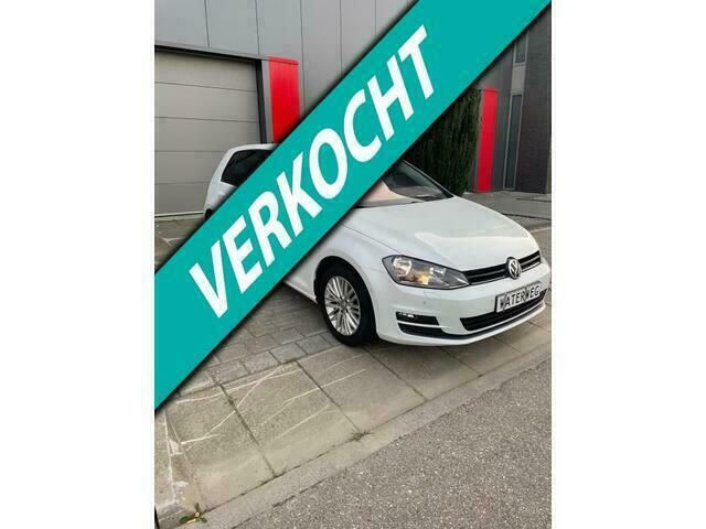 Wit Gebruikt 2014 VW Golf VII Highline Hatchback | € 9.995 (Eerlijke prijs) - Afbeelding 1/4