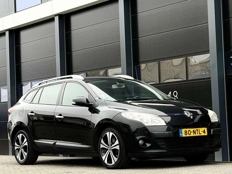 Occasion Renault Mégane GrandTour 110 PK (80 kW) 2010 Zwart Stationwagen
