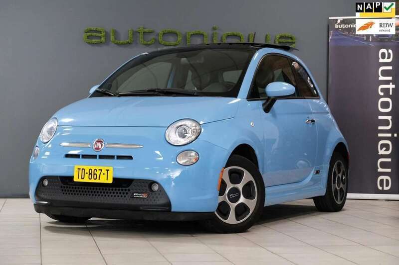 Blauw Gebruikt 2015 Fiat 500e Hatchback | € 7.750 (Eerlijke prijs) - Afbeelding 1/4