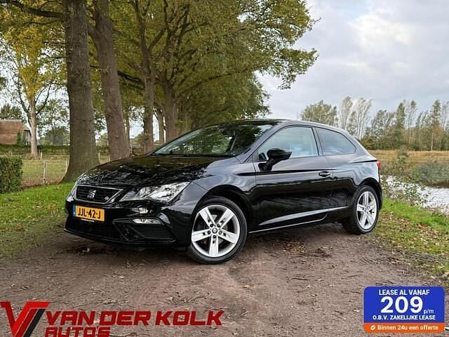 Zwart Gebruikt 2018 Seat Leon SC FR Hatchback | € 12.885 - Afbeelding 1/4