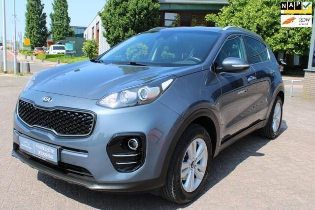 Blauw Occasion 2018 Kia Sportage Comfort SUV | € 15.950 (Eerlijke prijs) - Afbeelding 1/4