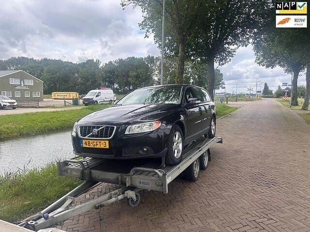 Zwart Gebruikt 2008 Volvo V70 Kinetic Stationwagen | € 1.999 (Super prijs) - Afbeelding 1/4