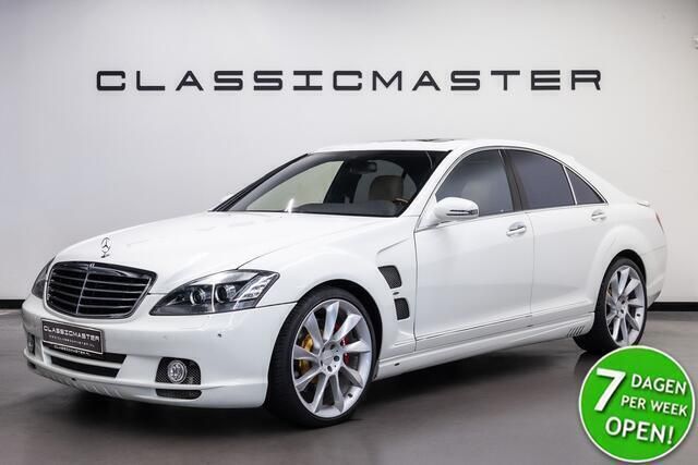 Wit Gebruikt 2007 Mercedes S500 Sedan | € 19.950 (Eerlijke prijs) - Afbeelding 1/4