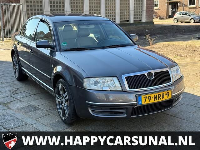 Occasion Skoda Superb Elegance 193 PK (141 kW) 2003 Grijs Sedan