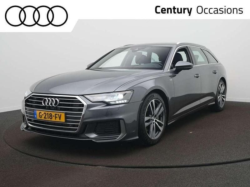 Grijs Gebruikt 2019 Audi A6 S-Line Stationwagen | € 37.450 (Eerlijke prijs) - Afbeelding 1/4