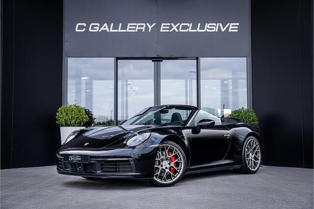 Occasion Porsche 911 Carrera 4S Cabriolet Sport 450 PK (330 kW) 2021 Zwart (metallic) Cabriolet