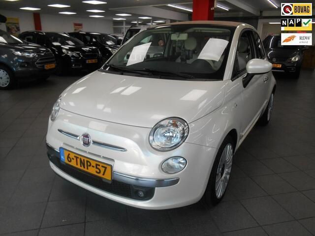 Wit Gebruikt 2014 Fiat 500C Easy Cabriolet | € 6.950 (Eerlijke prijs) - Afbeelding 1/4