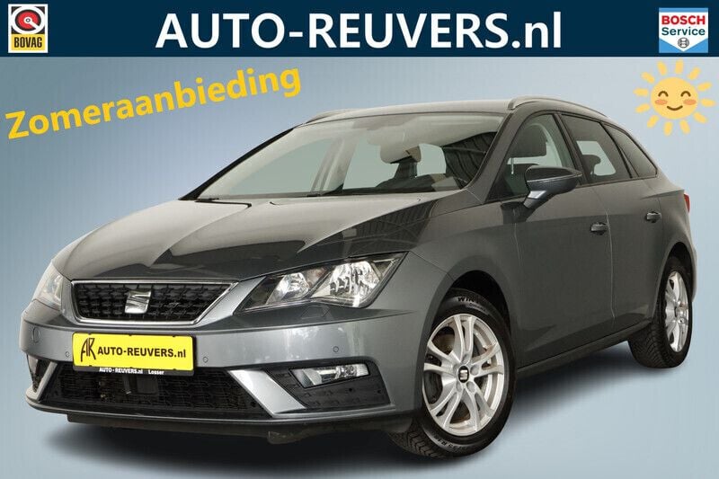 Grijs Gebruikt 2018 Seat Leon Style Stationwagen | € 13.900 (Goede deal) - Afbeelding 1/4