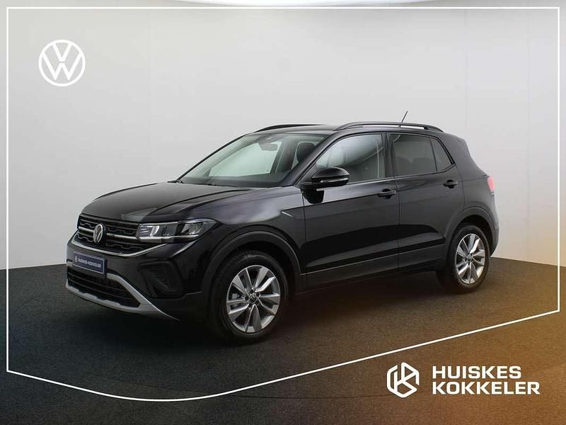 Zwart Nieuw 2025 VW T-Cross Edition SUV | € 32.900 (Super prijs) - Afbeelding 1/4