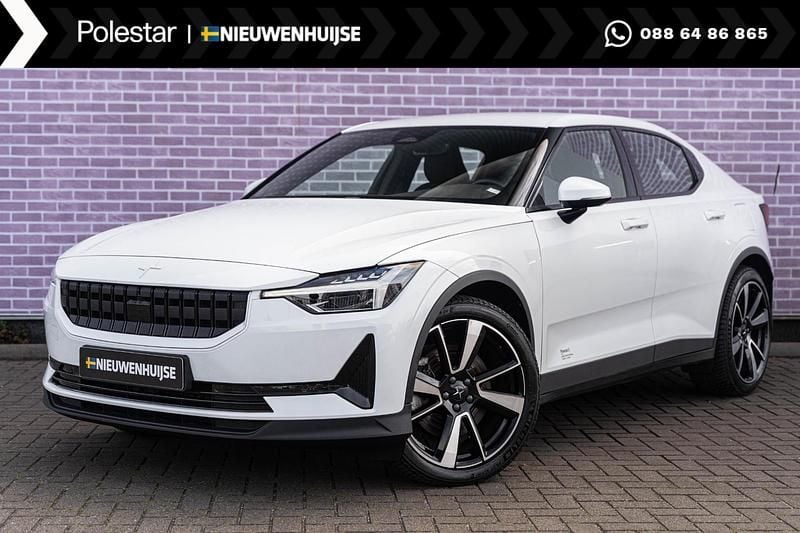 Wit Gebruikt 2023 Polestar 2 Long Range Single Motor Sedan | € 27.899 (Super prijs) - Afbeelding 1/4