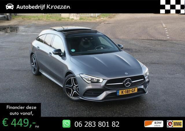 Grijs, metallic lak Gebruikt 2020 Mercedes CLA180 Shooting Brake Business Stationwagen | € 22.950 (Goede deal) - Afbeelding 1/4