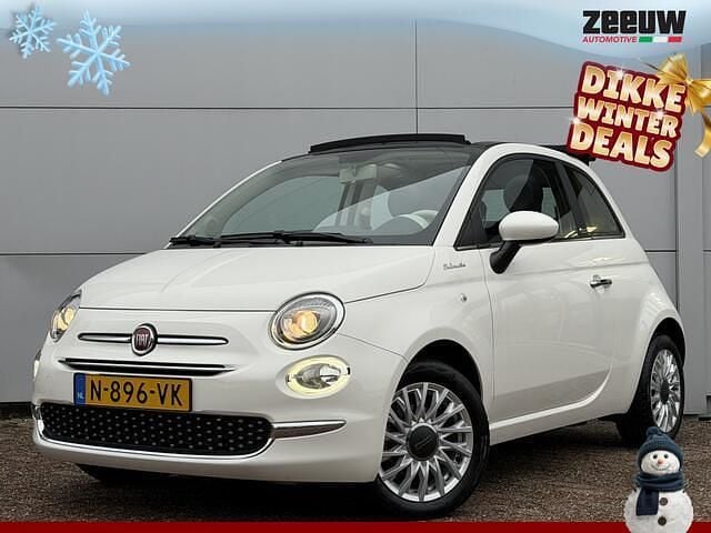 Wit Occasion 2022 Fiat 500C Dolcevita Cabriolet | € 15.900 (Eerlijke prijs) - Afbeelding 1/4