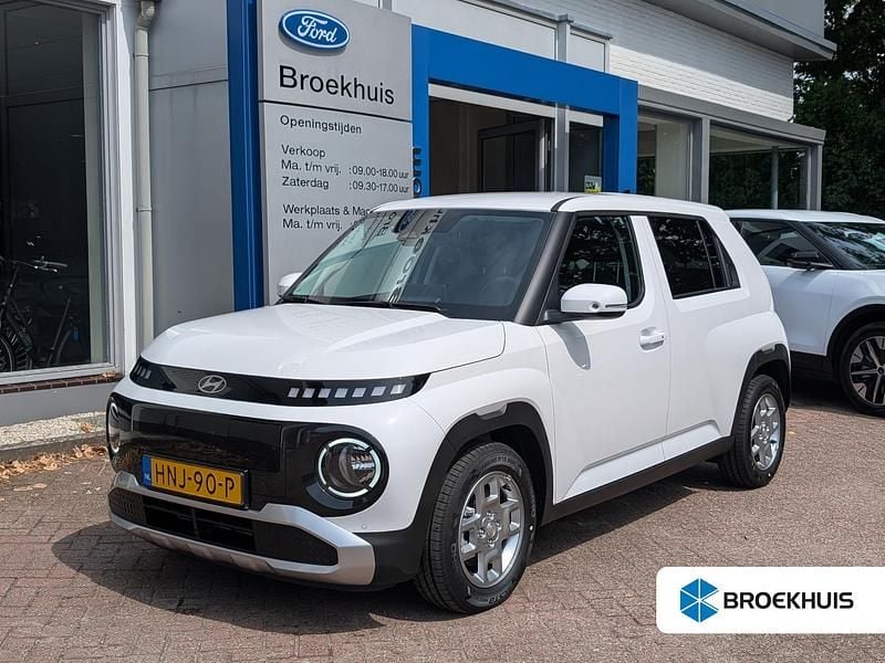 Wit Nieuw 2025 Hyundai Inster Hatchback | € 26.782 - Afbeelding 1/4