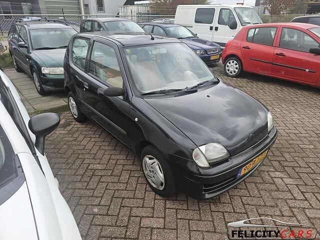 Occasion Fiat Seicento Active 54 PK (39 kW) 2005 Zwart Hatchback