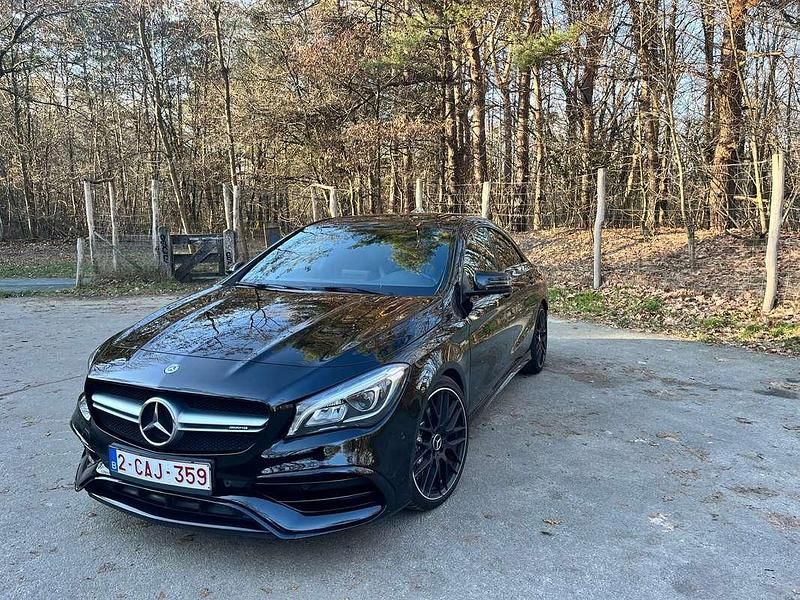 Occasion Mercedes CLA45 AMG AMG 381 PK (280 kW) 2017 Zwart Coupé