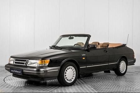 Zwart Gebruikt 1990 Saab 900 Cabriolet Cabriolet | € 13.900 - Afbeelding 1/4