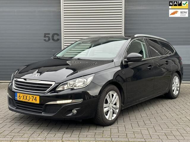 Zwart Gebruikt 2014 Peugeot 308 Stationwagen | € 3.450 (Super prijs) - Afbeelding 1/4