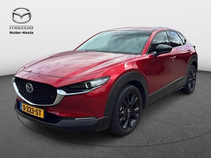 Rood Gebruikt 2023 Mazda CX-30 Homura-Line SUV | € 30.950 (Eerlijke prijs) - Afbeelding 1/4