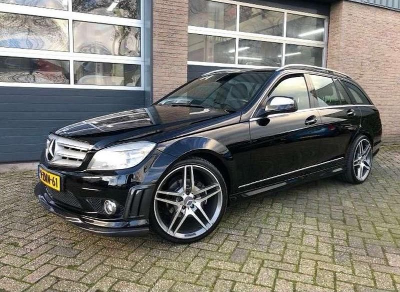 Zwart Gebruikt 2008 Mercedes C230 Avantgarde Stationwagen | € 9.495 - Afbeelding 1/4