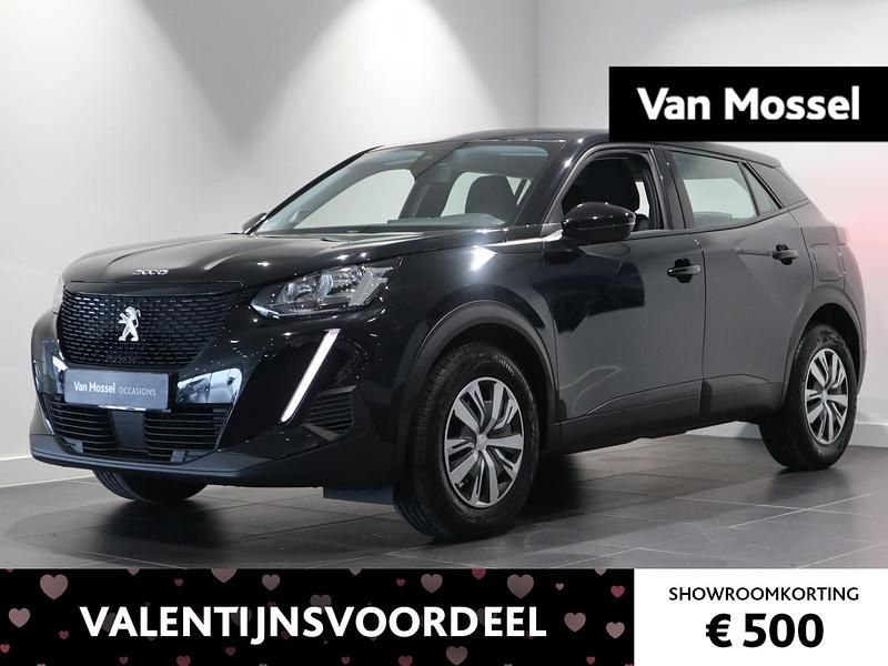 Zwart Occasion 2022 Peugeot 2008 Active SUV | € 16.940 (Goede deal) - Afbeelding 1/3