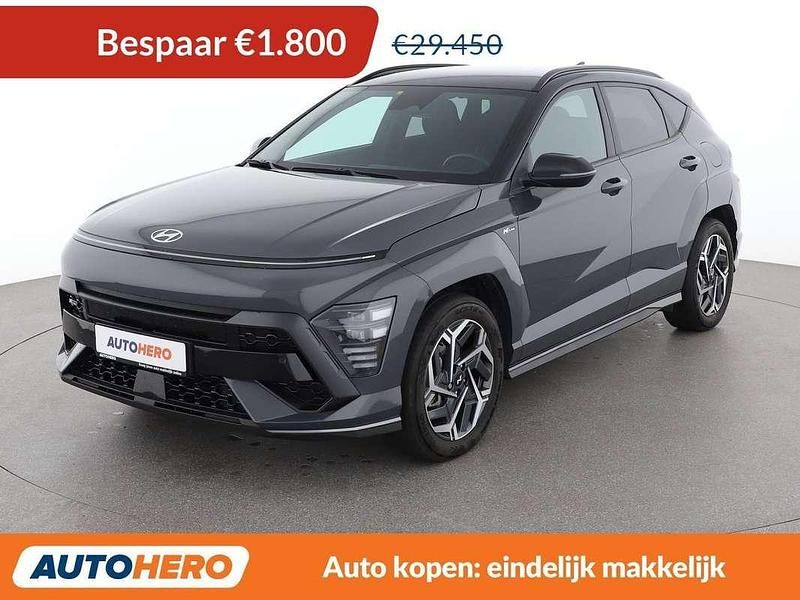Grijs Occasion 2023 Hyundai Kona N Line SUV | € 27.849 (Super prijs) - Afbeelding 1/3