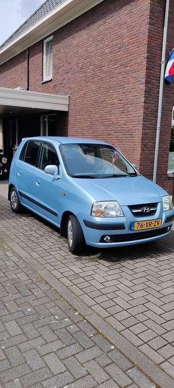 Blauw Gebruikt 2007 Hyundai Atos Dynamiq Hatchback | € 1.499 - Afbeelding 1/4