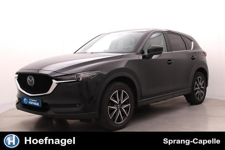 Zwart Gebruikt 2019 Mazda CX-5 Luxury SUV | € 26.895 (Eerlijke prijs) - Afbeelding 1/4