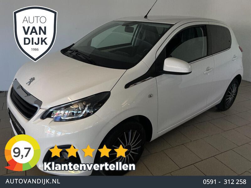 Wit Gebruikt 2018 Peugeot 108 Active Hatchback | € 8.885 (Super prijs) - Afbeelding 1/4