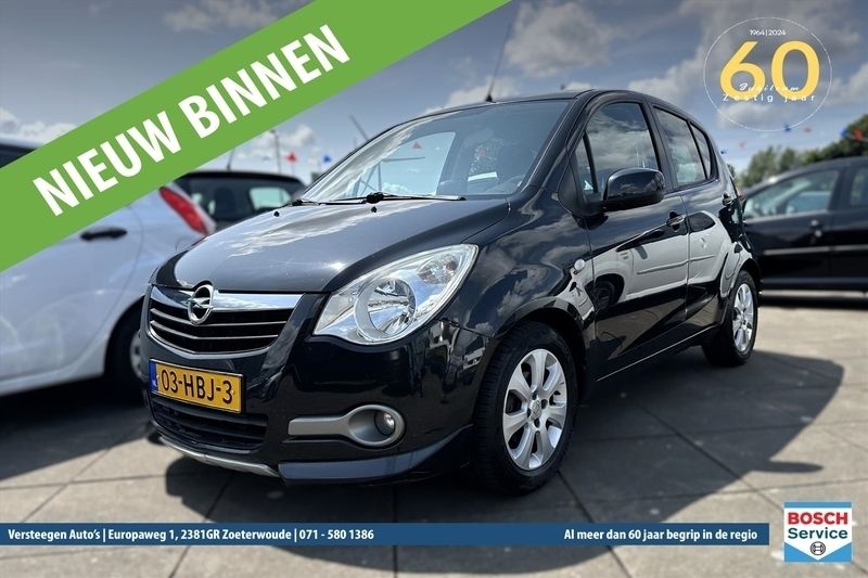 Zwart Gebruikt 2008 Opel Agila Enjoy Hatchback | € 4.950 (Duur) - Afbeelding 1/3