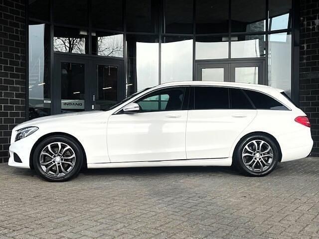 Occasion Mercedes C220 Avantgarde 170 PK (125 kW) 2015 Wit Stationwagen