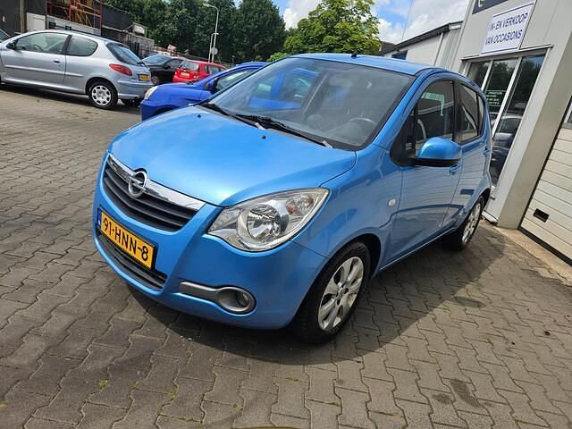 Occasion Opel Agila Enjoy 86 PK (63 kW) 2009 Blauw Hatchback