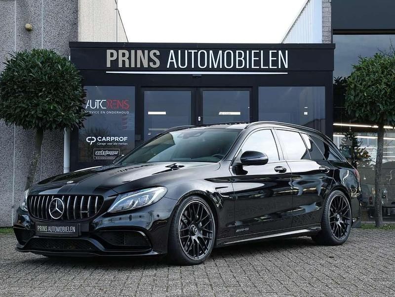 Zwart Occasion 2017 Mercedes C63 AMG AMG Stationwagen | € 54.850 (Duur) - Afbeelding 1/4