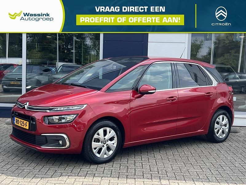 Rood Gebruikt 2017 Citroën C4 Picasso Intensive MPV | € 12.895 (Eerlijke prijs) - Afbeelding 1/4