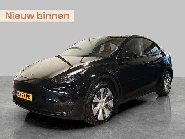 Zwart Occasion 2021 Tesla Model Y Long Range AWD SUV | € 29.895 (Eerlijke prijs) - Afbeelding 1/4