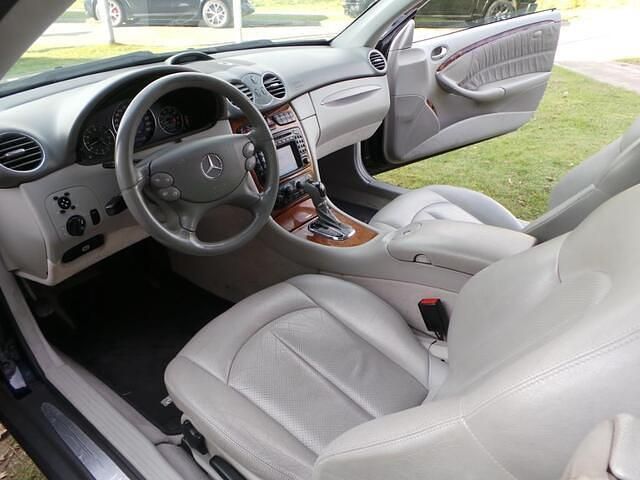 Occasion Mercedes CLK320 Elegance 218 PK (160 kW) 2002 Blauw Coupé