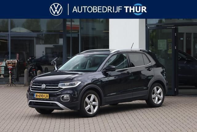Zwart Gebruikt 2021 VW T-Cross Style SUV | € 24.950 (Iets duurder) - Afbeelding 1/4