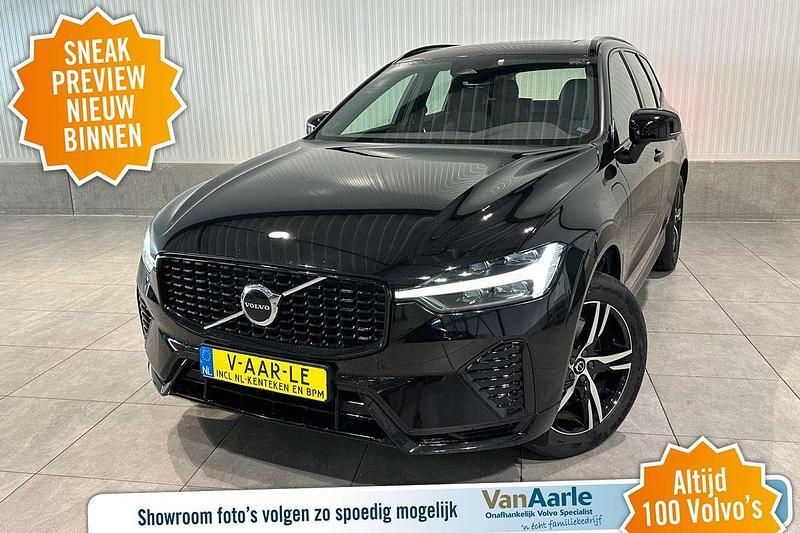 Zwart, metallic lak Gebruikt 2022 Volvo XC60 R-Design SUV | € 40.850 (Super prijs) - Afbeelding 1/3