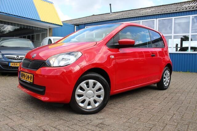 Rood Gebruikt 2016 Skoda Citigo Ambition Hatchback | € 7.444 (Eerlijke prijs) - Afbeelding 1/4