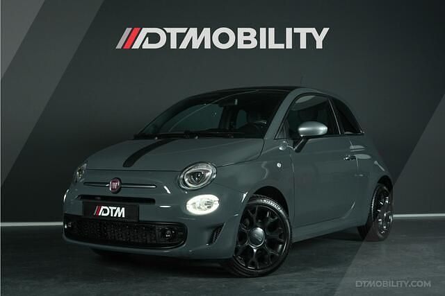 Grijs Gebruikt 2020 Fiat 500 Rockstar Hatchback | € 12.950 (Eerlijke prijs) - Afbeelding 1/4