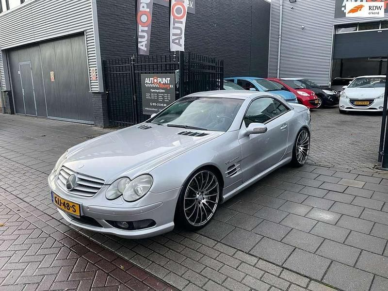 Occasion Mercedes SL55 AMG AMG 500 PK (367 kW) 2002 Grijs Cabriolet