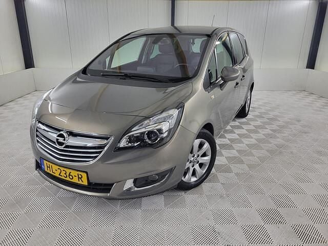 Bruin Gebruikt 2015 Opel Meriva Cosmo MPV | € 9.350 (Eerlijke prijs) - Afbeelding 1/4